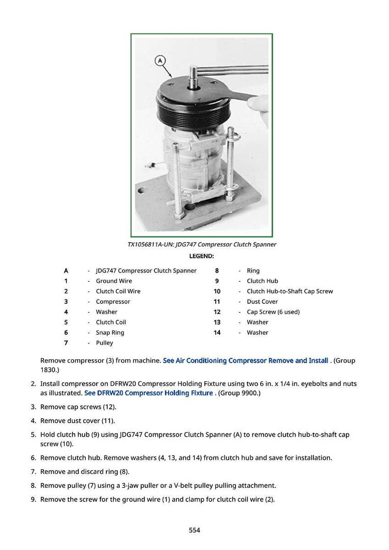 John Deere 640H And 648H Skidder Repair Manual PDF | Service Workshop | Instant Download image 7