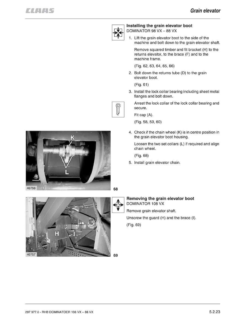 Claas Dominator 88vx 98vx 108vx Combine Repair Manual PDF | Service Workshop | Instant Download image 5