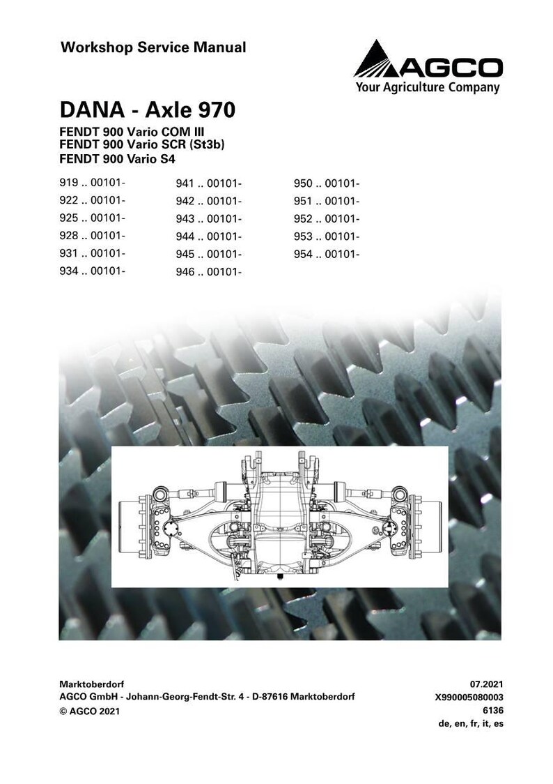 Dana 970 Steering axle Workshop Manual PDF | Service Repair | Instant Download image 2