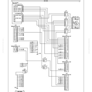 May include: A detailed circuit diagram labeled "TROUBLESHOOTING" and "Related Circuit Diagram." The diagram features numerous labeled components, lines, and connectors, with text including "DK59KY" and "WA430-6." The layout is complex, with various electrical symbols and notations.