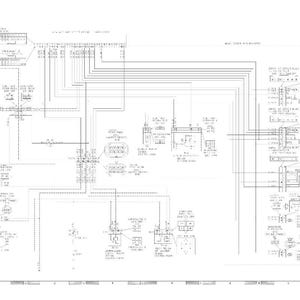May include: A detailed electrical circuit diagram for an air conditioner, rendered in black and white. The diagram features numerous lines, symbols, and text labels, illustrating the internal wiring and components of the air conditioning system.