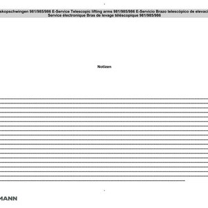 Weidemann 981 985 986 Teleskop Tragarme Teile-Handbuch PDF | Illustrierter Katalog | Sofort Download Bild 3