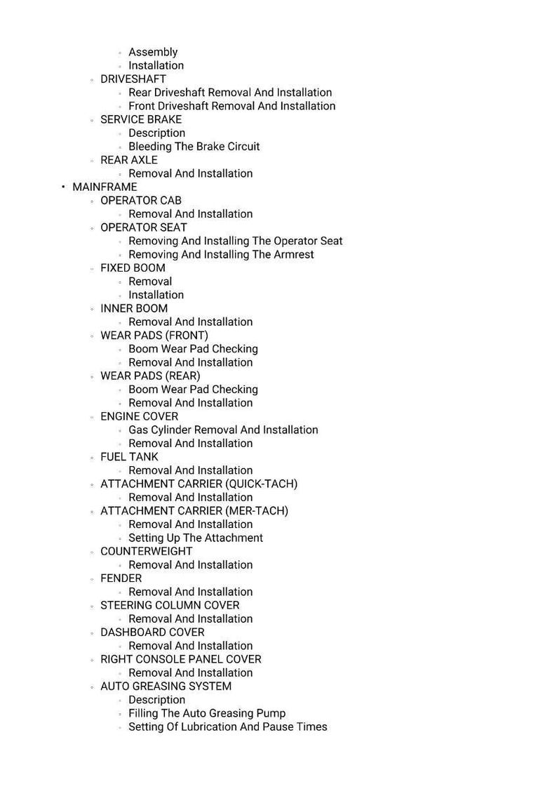 Massey Ferguson TH 7035RC 7035XRC 7035BRC Stage 5 Teleskoplastare Servicemanual PDF | Verkstadsreparation | Direktnedladdning bild 8