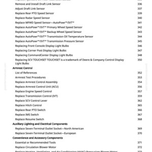 John Deere 7720, 7820, 7920 traktordiagnosmanual PDF | Direktnedladdning bild 7