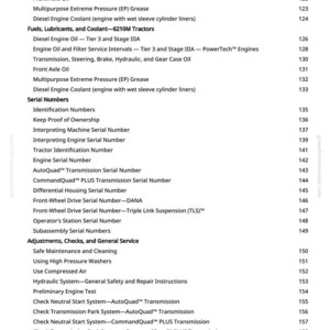 John Deere 6135 M, 6210 M, 6150 M, 6170 M, 6190 M traktorreparationsmanual i pdf-format | Service och verkstad | Direkt nedladdning bild 3