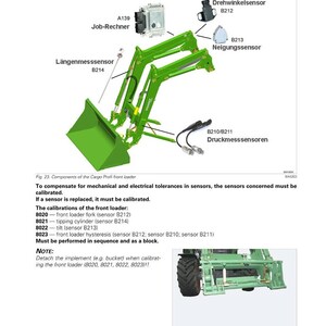 Fendt Cargo 3x 4x 5x r Loaders Service Training Manual PDF | Training Guide | Instant Download image 9