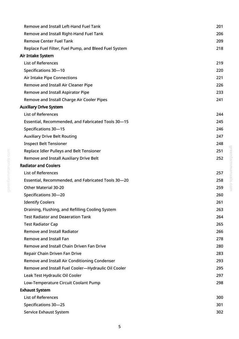 John Deere 8Rt 410, 8Rt 310, 8Rt 370, 8Rt 340 traktorreparationsmanual PDF | Serviceverkstad | Direktnedladdning bild 6
