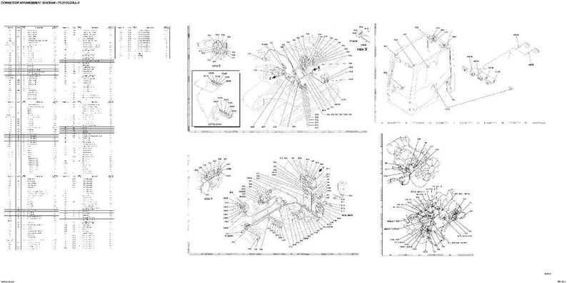 May include: A technical diagram featuring several detailed illustrations of mechanical components, including wiring and connectors. The diagrams are labelled with text and arrows, providing a visual guide to the system's structure.