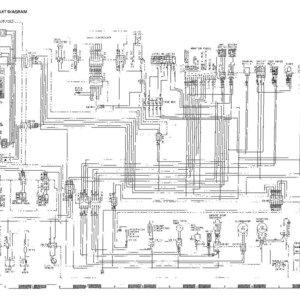 May include: A detailed electrical circuit diagram labelled "ELECTICAL CIRCUIT DIAGRAM". The diagram is a complex network of lines, symbols, and text, all in black and white, illustrating the connections and components of an electrical system.