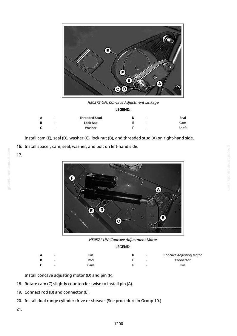 Peut inclure: Diagrammes techniques en noir et blanc de composants m&eacute;caniques, dont une tringlerie et un moteur de r&eacute;glage concave. Les sch&eacute;mas comprennent des &eacute;tiquettes et des instructions d'installation et d'assemblage. Le texte comprend des num&eacute;ros de pi&egrave;ces et une l&eacute;gende.