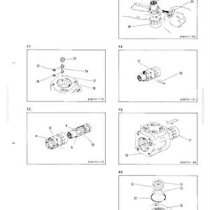 May include: Technical diagram of mechanical components, including various gears, housings, and fasteners. The image is a detailed illustration with labels and part numbers, likely from a service manual.