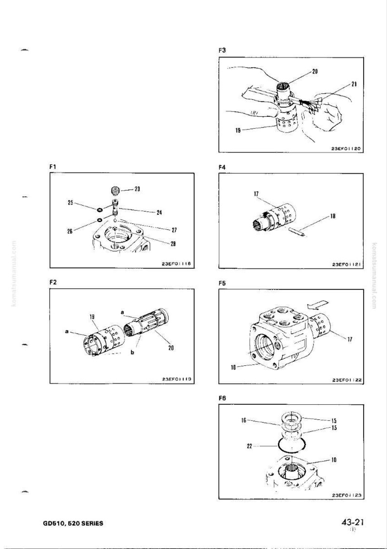 May include: Technical diagram of mechanical components, including various gears, housings, and fasteners. The image is a detailed illustration with labels and part numbers, likely from a service manual.