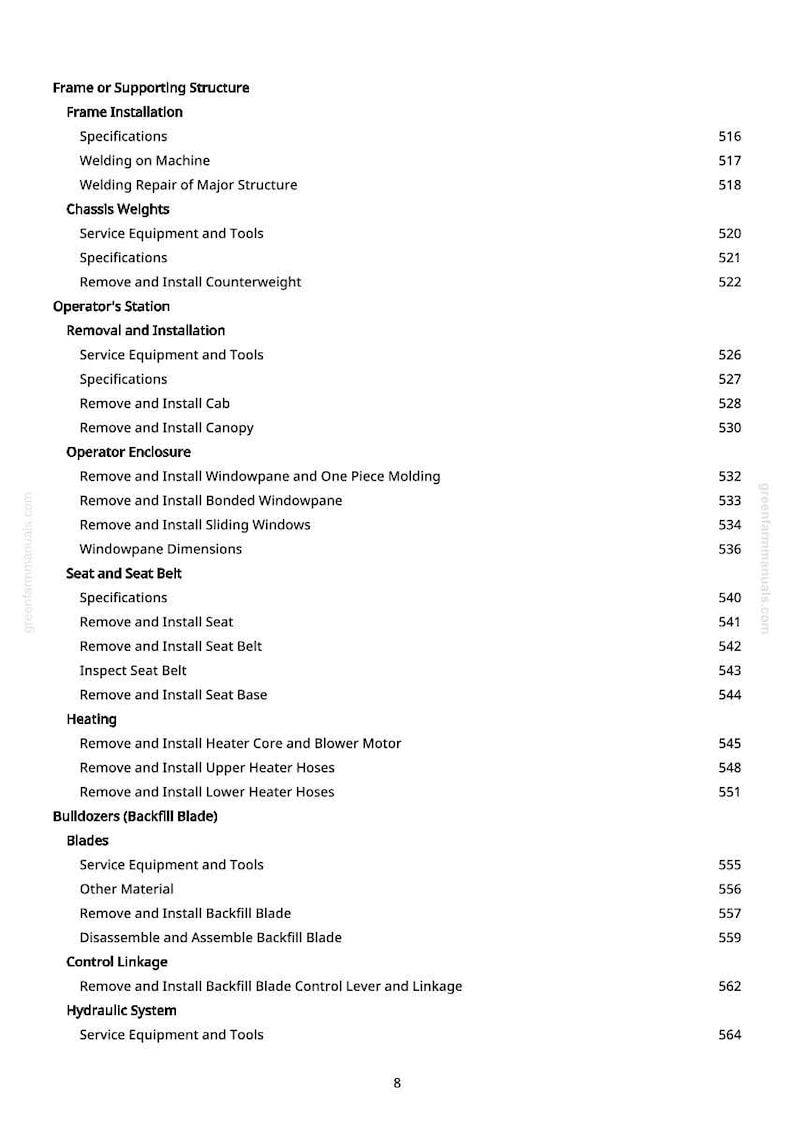 John Deere 27Zts grävmaskin reparationsmanual PDF | Serviceverkstad | Direkt nedladdning bild 10