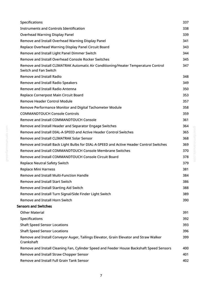 Op de afbeelding: Een gedetailleerde lijst met specificaties en instructies voor machineonderhoud, inclusief het verwijderen en installeren van diverse componenten. De tekst is georganiseerd met genummerde secties en subkoppen.
