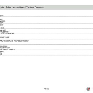 Deutz Td2011l04w Engine Parts Manual PDF | Illustrated Catalog | Instant Download image 11