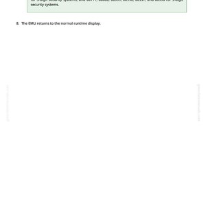 May include: A page from a manual with the heading "NOTE:" and a description of an anti-theft security system. The text details security codes and system defaults. The number "913" is at the bottom.