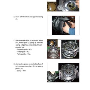 Manual de servicio de la excavadora de orugas HYUNDAI R505LVS / PDF / Descarga instantánea imagen 5