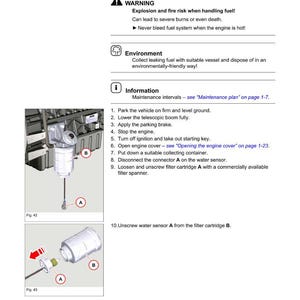 Wacker neuson kramer 2706, Kt276 Teleskoplader Reparaturanleitung PDF | Service Werkstatt | Sofort Download Bild 3