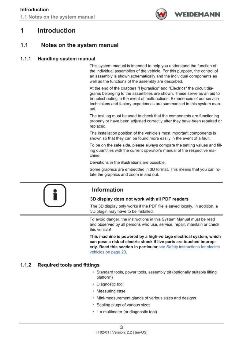 Weidemann T4512e Telehandler Troubleshooting Manual PDF | Diagnostic Guide | Instant Download image 3