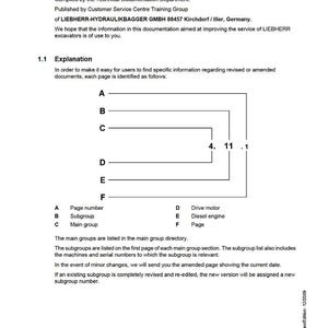 Liebherr A934c r934c litronic Hydraulic excavator Service Manual PDF | Workshop Repair | Instant Download image 4
