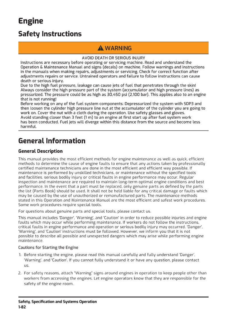 Manual de Serviço do Trator de Esteiras HYUNDAI HD100 | PDF | Download Imediato imagem 2