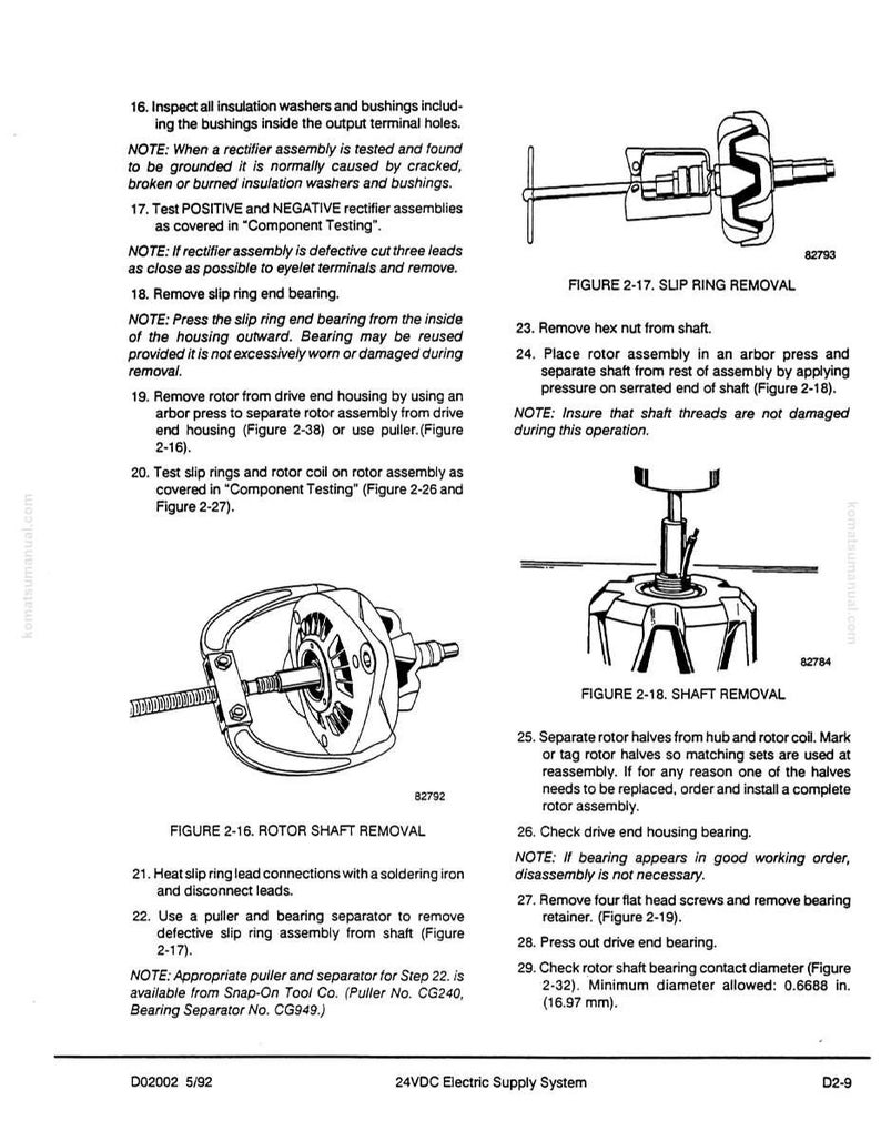 Komatsu 830E Haulpack Truck Service Manual Repair Workshop PDF Download image 4