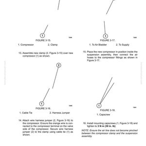 Komatsu 830E-1AC Dumper 16V160 Servicemanual Reparation Verkstad PDF Ladda ner bild 10