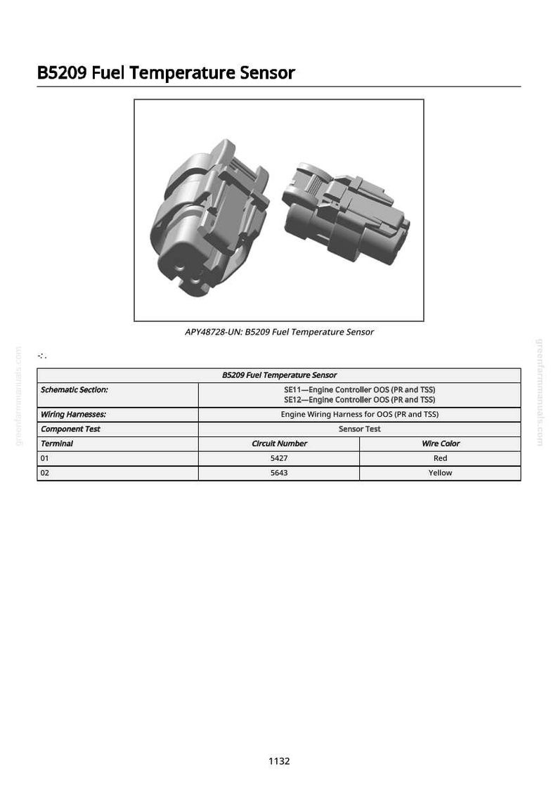 John Deere 5045E, 5065E, 5055E, 5075E traktordiagnosmanual i pdf-format | Direkt nedladdning bild 8
