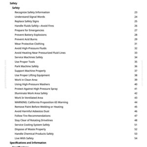 Teknisk manual för John Deere 1400, 1420, 1435, 1445, 1545, 1565 serie II frontklippare, PDF | Direkt nedladdning bild 4