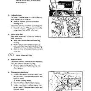 Komatsu WA600-1 Hjullastare Servicemanual Reparation Verkstad PDF Ladda ner bild 8