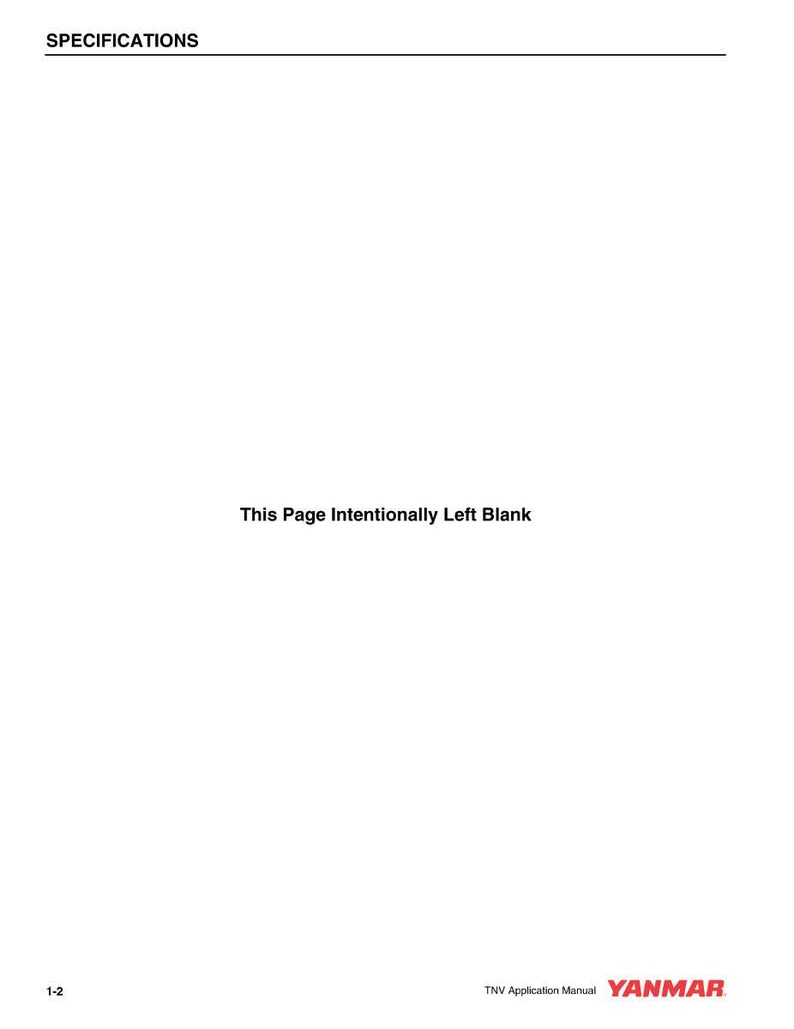 Yanmar Tnv-seriens motorsystemmanual PDF | Teknisk dokumentation | Direkt nedladdning bild 5