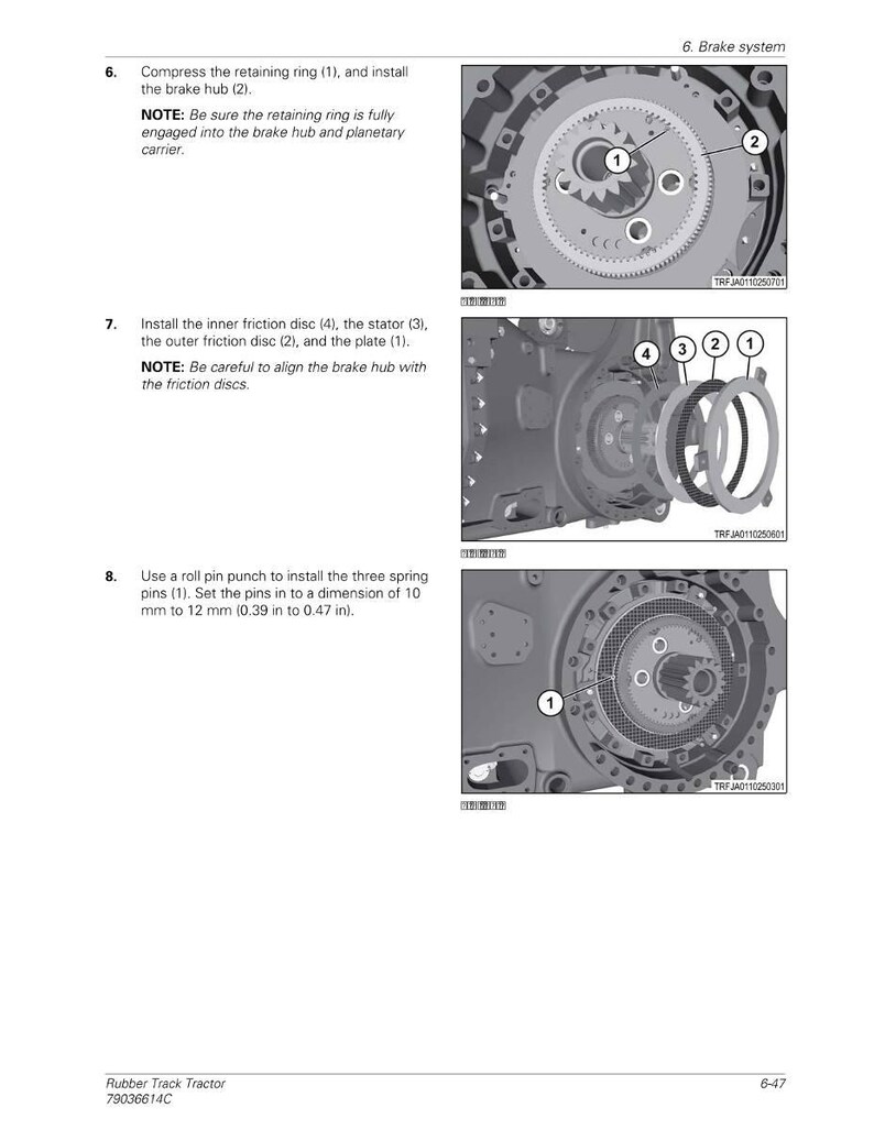 Challenger Mt700e Tractor Workshop Manual PDF | Service Repair | Instant Download image 5