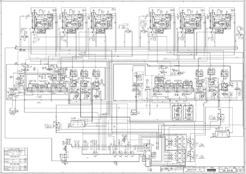 Peut inclure: Un sch&eacute;ma technique d&eacute;taill&eacute; en noir et blanc, pr&eacute;sentant des sch&eacute;mas complexes de composants &eacute;lectriques et de c&acirc;blage. Le diagramme comprend divers symboles, bo&icirc;tes et lignes, probablement pour la documentation technique.