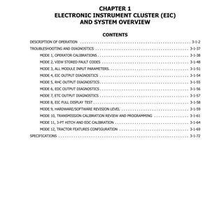 Pode incluir: P&aacute;gina de um manual t&eacute;cnico com o t&iacute;tulo "Se&ccedil;&atilde;o 3 Sistema El&eacute;trico" e um sum&aacute;rio detalhado. O documento aborda t&oacute;picos como diagn&oacute;sticos, calibra&ccedil;&otilde;es e revis&otilde;es de software. O documento &eacute; datado de 02-2004.