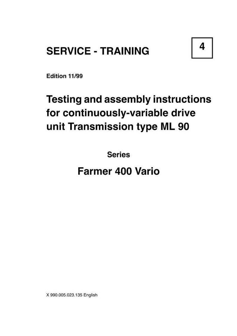 Fendt Ml90 Getriebetest Anleitung PDF | Service-Anleitung | Sofort Download Bild 2