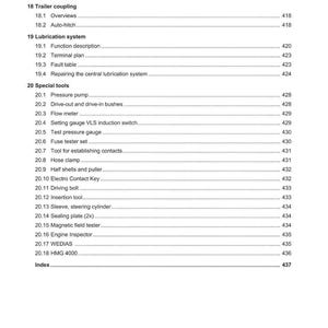 Weidemann T9535 Teleskoplader Service Handbuch PDF | Werkstattreparatur | Sofort Download Bild 8