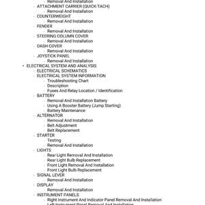Massey Ferguson Mf9407s mf9407ts Teleskoplader Service Anleitung PDF | Werkstattreparatur | Sofort Download Bild 8