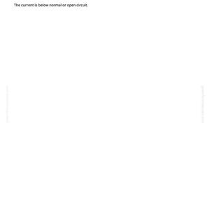 May include: A white page with the title "000876.05 - Air Conditioner System Drive Circuit". The text below states "Open load is detected." and "The current is below normal or open circuit."