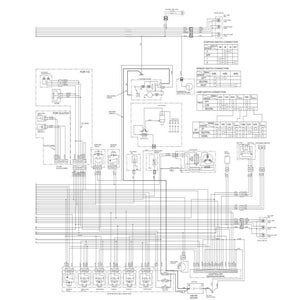 Puede incluir: Un diagrama de circuito el&eacute;ctrico con el t&iacute;tulo "STRUCTURE AND FUNCTION" y "ELECTRICAL CIRCUIT DRAWING". El diagrama es complejo, con numerosas l&iacute;neas, s&iacute;mbolos y etiquetas de texto. El texto "AX50/BX50 Series" y el n&uacute;mero "60-39" tambi&eacute;n est&aacute;n presentes.