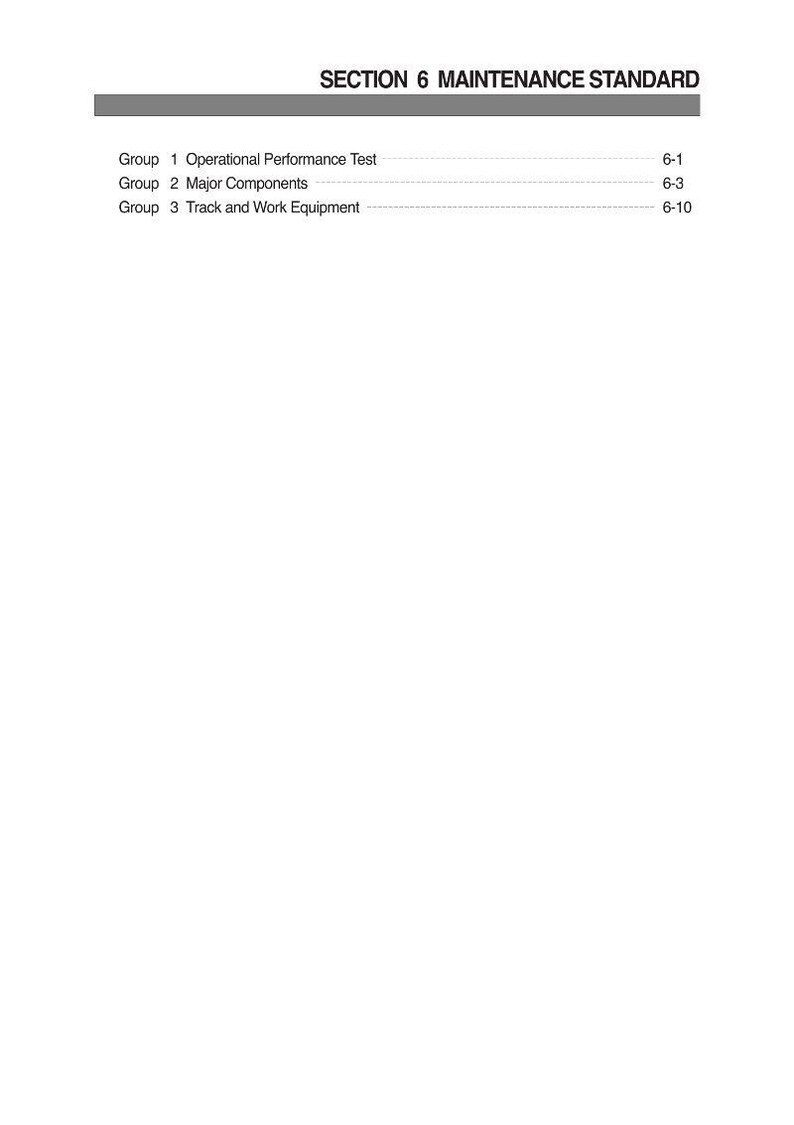 Manual de servicio de la excavadora de ruedas HYUNDAI R95W-3 / PDF / Descarga instantánea imagen 3