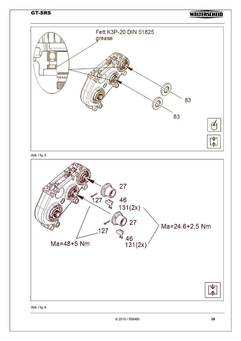 Walterscheid Gt-Srs uwg 558480 Onderste rolversnellingsbak Werkplaatshandboek pdf | Servicereparatie | Direct downloaden afbeelding 8