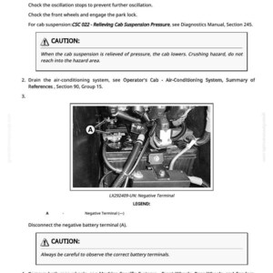 John Deere 6230R, 6250R traktor reparationsmanual PDF | Serviceverkstad | Direkt nedladdning bild 10