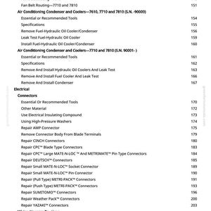 John Deere 7710, 7610, 7810 traktor reparationsmanual PDF | Serviceverkstad | Direkt nedladdning bild 2