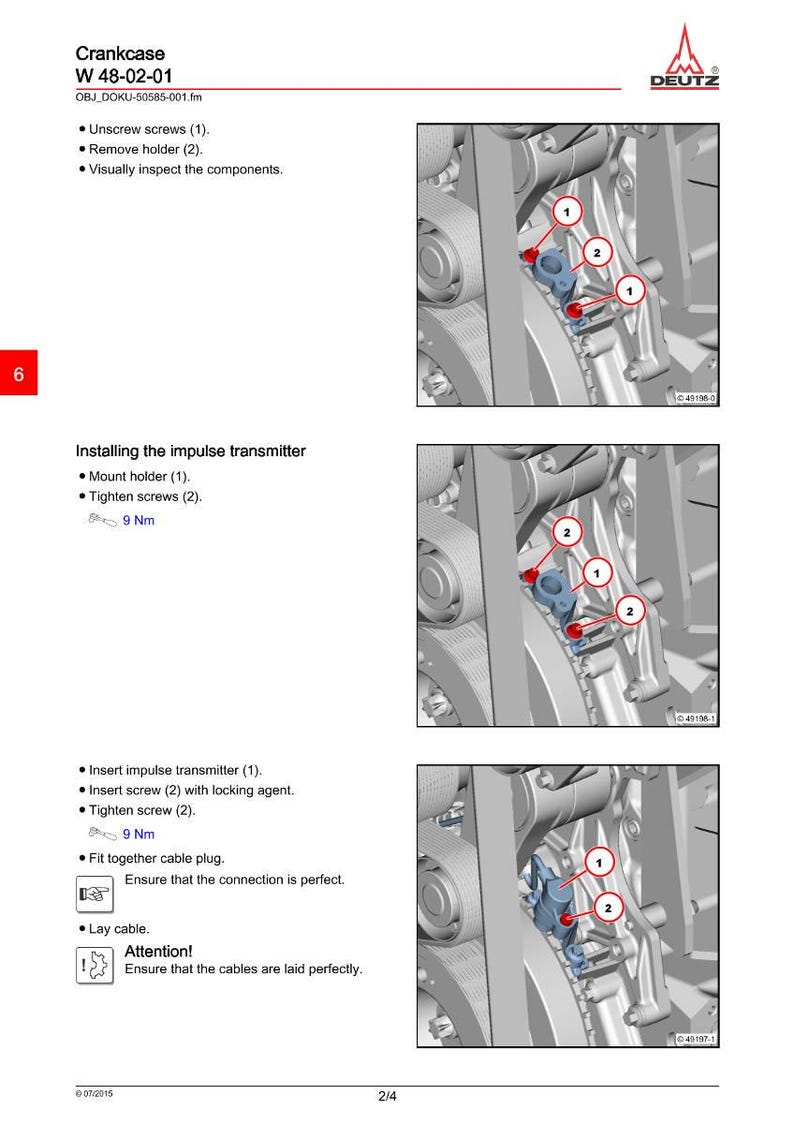 Deutz Tcd 6.1 l6 4v Engine Workshop Manual PDF | Service Repair | Instant Download image 9