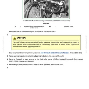 John Deere 326D, 328D, 332D minilastare testmanual i PDF-format | Direkt nedladdning bild 8