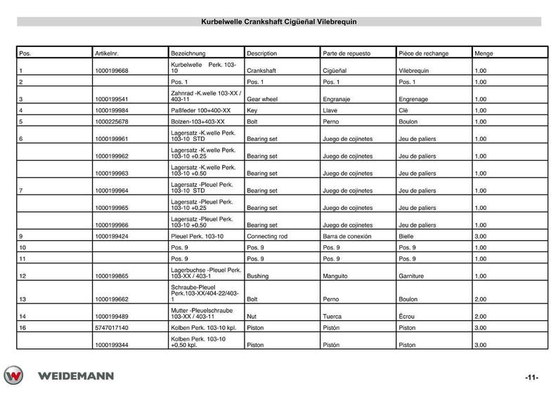 Perkins 103 10 Motorteile-Handbuch PDF | Illustrierter Katalog | Sofort Download Bild 11