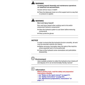Wacker neuson kramer 2706, Kt276 Teleskoplader Reparaturanleitung PDF | Service Werkstatt | Sofort Download Bild 8