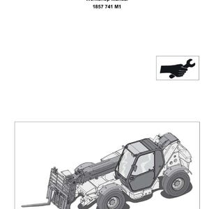 Massey ferguson Mf89410 mf89410l tier3 xtra Telescopic handler Service Manual PDF | Workshop Repair | Instant Download image 2