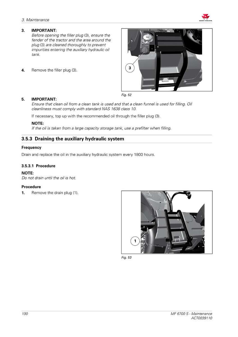 Massey ferguson 6700 S series dyna vt phase 2 non mr 6713s 6718s Tractor Operator Manual PDF | Owners Guide | Instant Download image 6