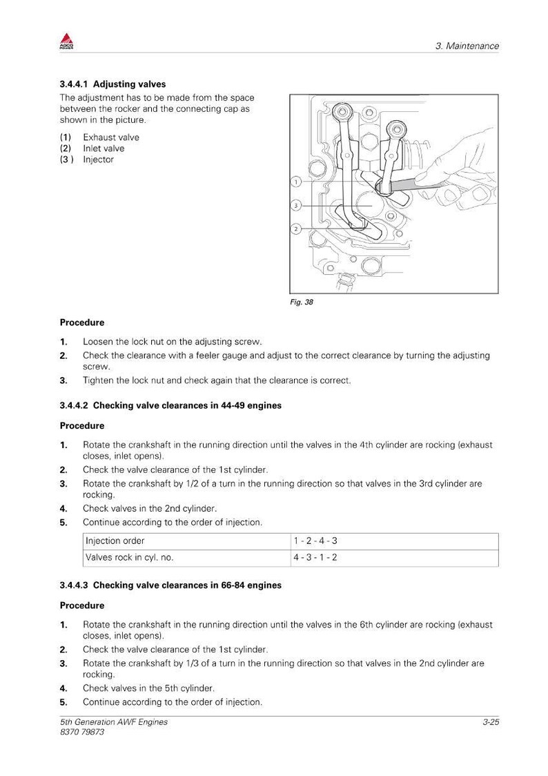 Manuale d'officina/riparazione/download immediato per il motore AWF di quinta generazione Agco Power in formato PDF. immagine 7